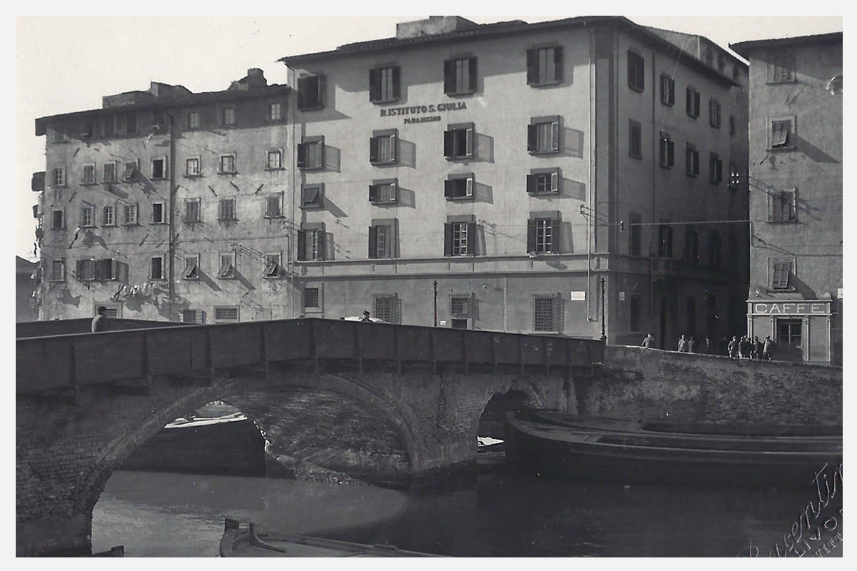 Marzo 1938 - Esterno dell’Istituto “Paradisino” di Livorno.