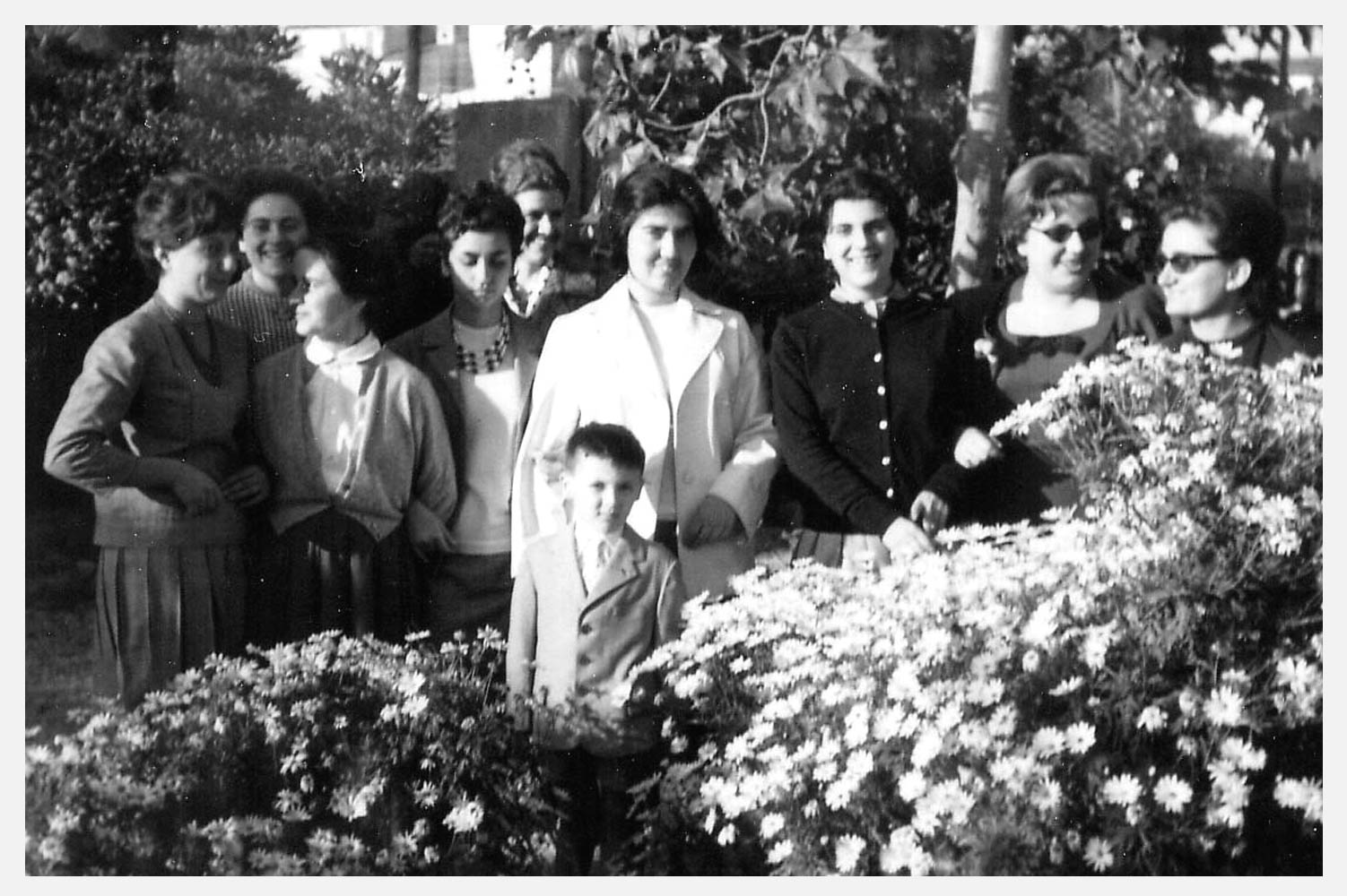 1958   Alunne dal Paradisino in visita a Salviano