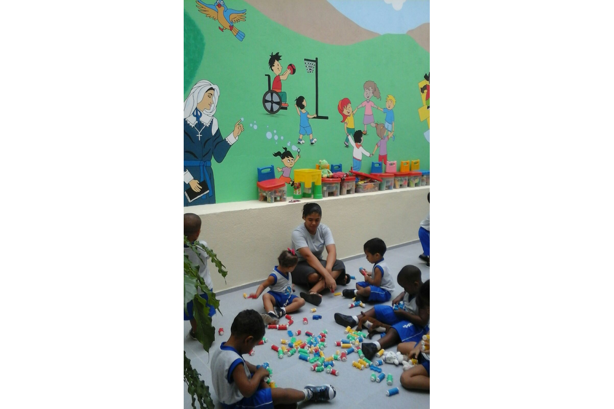 Benedezione dei locali della scuola "Rosa Venerini" di Alagoinhas