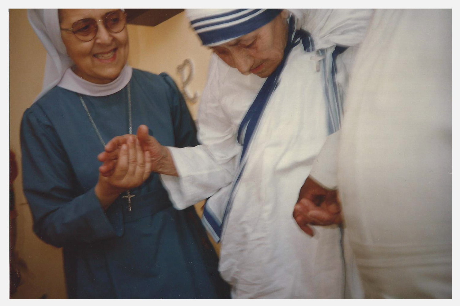 Sr. Piera Silvestrini con Madre Teresa di Calcutta