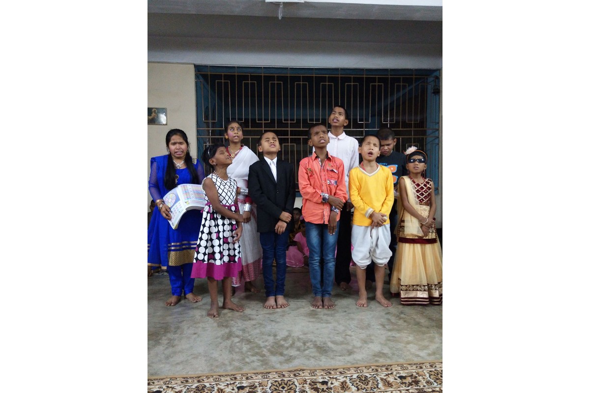 Scuola della Luce per i bambini ciechi di Narengy (Assam)