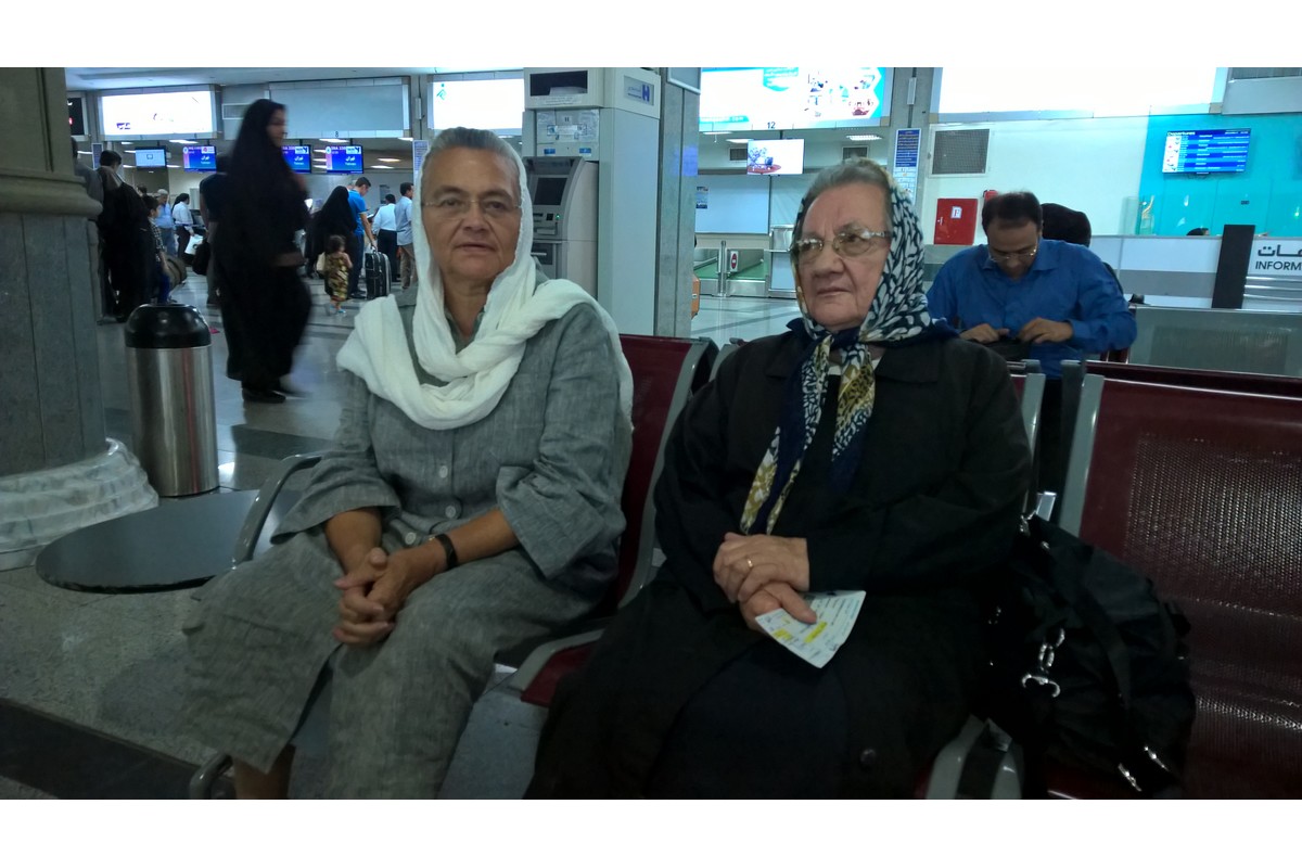Sr. Maria Teresa Crescini in viaggio verso Teheran